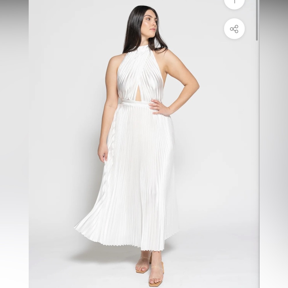 NWT L’IDEE RENAISSANCE GOWN - BLANC